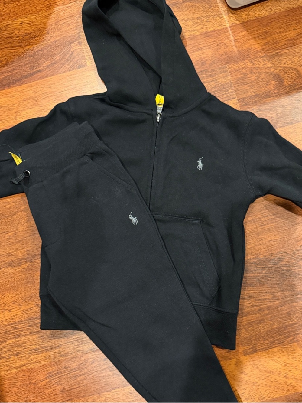 Ralph Lauren Kids Black Jogger Sweatpants